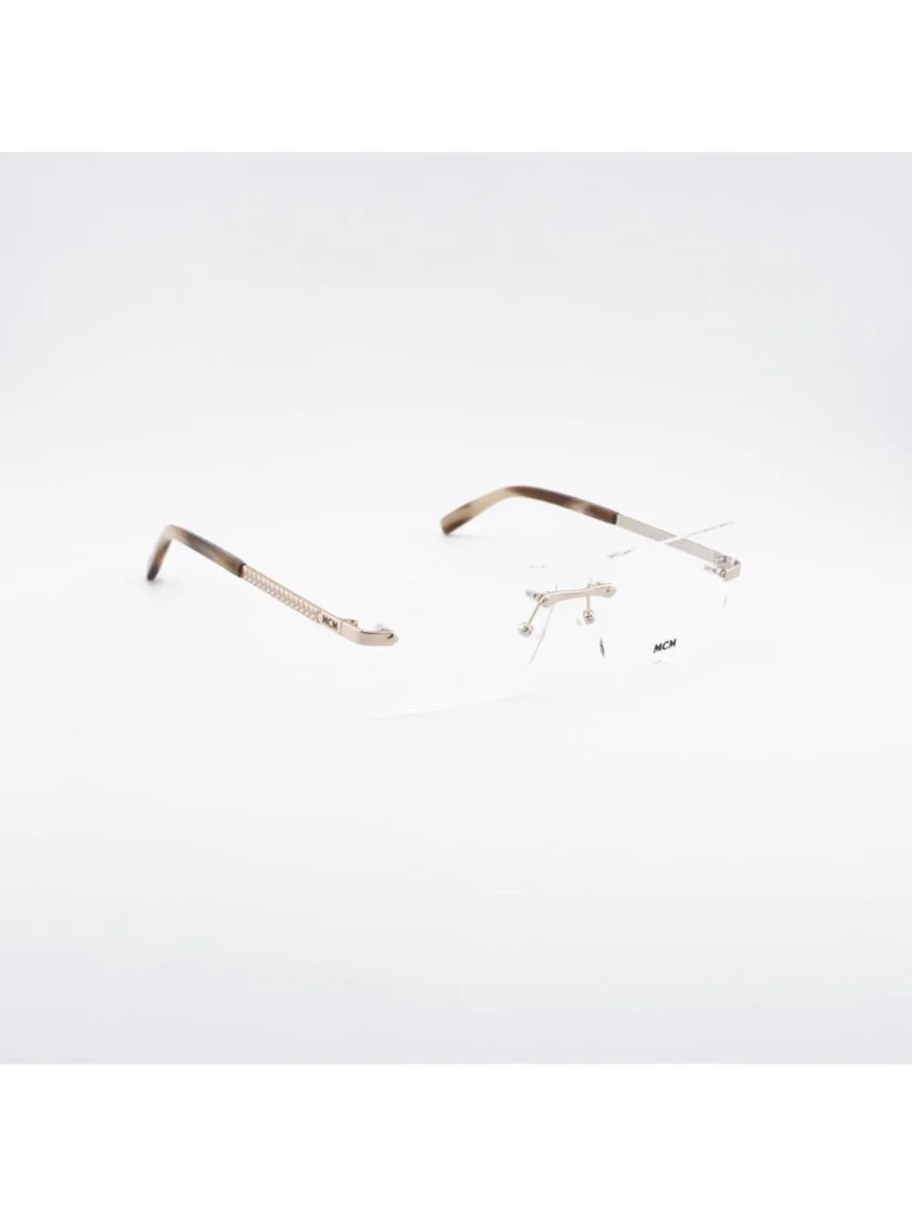 MCM MW5018-H 032 Eyeglasses Pale Gold 56mm Rectangle Frame